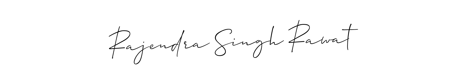 The best way (Allison_Script) to make a short signature is to pick only two or three words in your name. The name Rajendra Singh Rawat include a total of six letters. For converting this name. Rajendra Singh Rawat signature style 2 images and pictures png