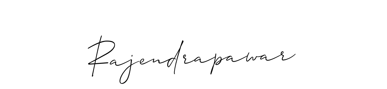 Rajendrapawar stylish signature style. Best Handwritten Sign (Allison_Script) for my name. Handwritten Signature Collection Ideas for my name Rajendrapawar. Rajendrapawar signature style 2 images and pictures png
