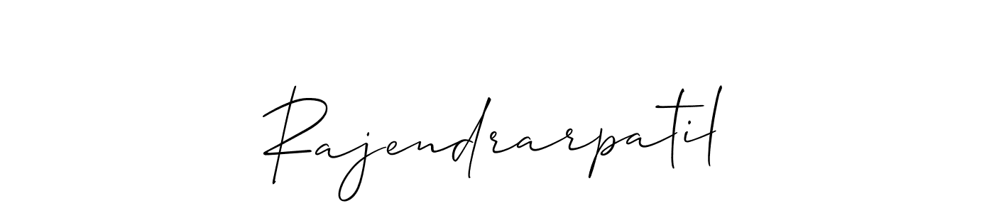 Use a signature maker to create a handwritten signature online. With this signature software, you can design (Allison_Script) your own signature for name Rajendrarpatil. Rajendrarpatil signature style 2 images and pictures png