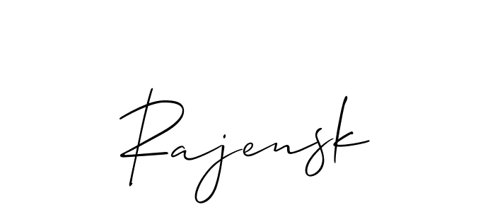 Check out images of Autograph of Rajensk name. Actor Rajensk Signature Style. Allison_Script is a professional sign style online. Rajensk signature style 2 images and pictures png