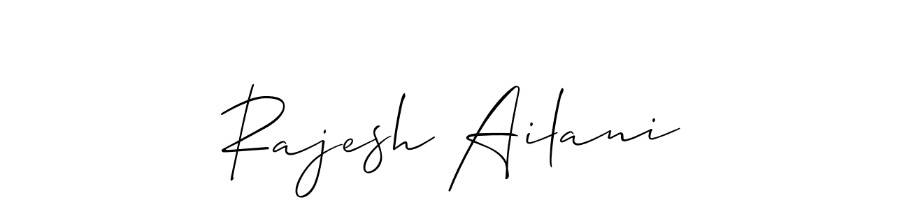 Once you've used our free online signature maker to create your best signature Allison_Script style, it's time to enjoy all of the benefits that Rajesh Ailani name signing documents. Rajesh Ailani signature style 2 images and pictures png