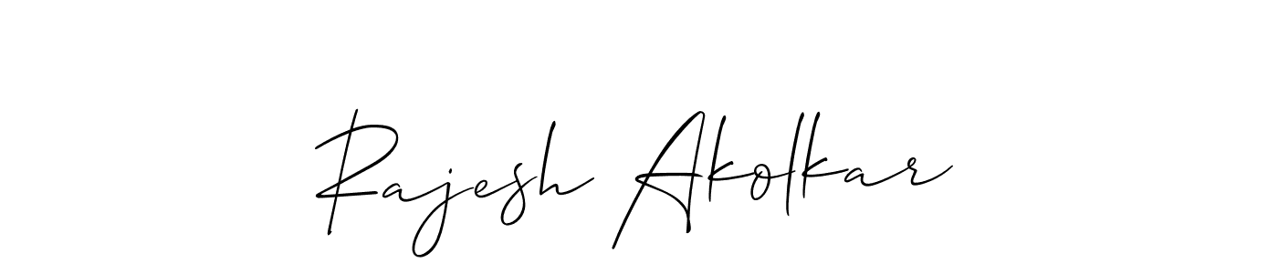 How to Draw Rajesh Akolkar signature style? Allison_Script is a latest design signature styles for name Rajesh Akolkar. Rajesh Akolkar signature style 2 images and pictures png