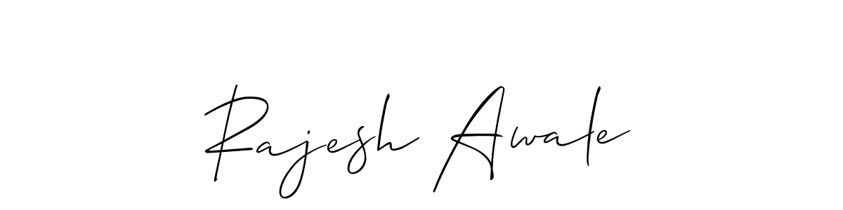 Similarly Allison_Script is the best handwritten signature design. Signature creator online .You can use it as an online autograph creator for name Rajesh Awale. Rajesh Awale signature style 2 images and pictures png