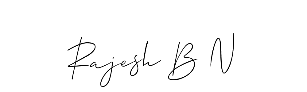 Make a short Rajesh B N signature style. Manage your documents anywhere anytime using Allison_Script. Create and add eSignatures, submit forms, share and send files easily. Rajesh B N signature style 2 images and pictures png