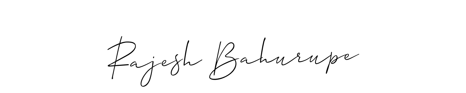 Rajesh Bahurupe stylish signature style. Best Handwritten Sign (Allison_Script) for my name. Handwritten Signature Collection Ideas for my name Rajesh Bahurupe. Rajesh Bahurupe signature style 2 images and pictures png