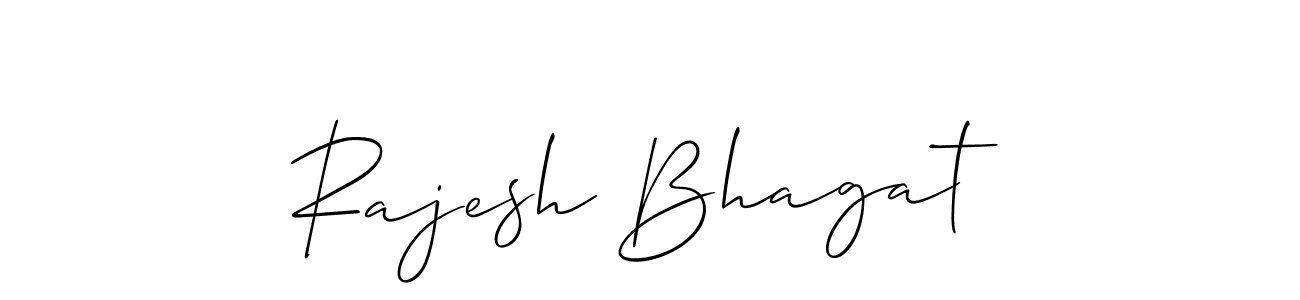 You should practise on your own different ways (Allison_Script) to write your name (Rajesh Bhagat) in signature. don't let someone else do it for you. Rajesh Bhagat signature style 2 images and pictures png