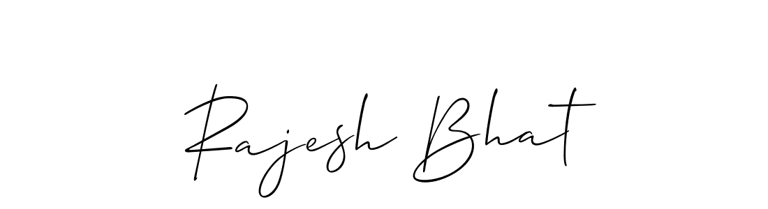 Here are the top 10 professional signature styles for the name Rajesh Bhat. These are the best autograph styles you can use for your name. Rajesh Bhat signature style 2 images and pictures png
