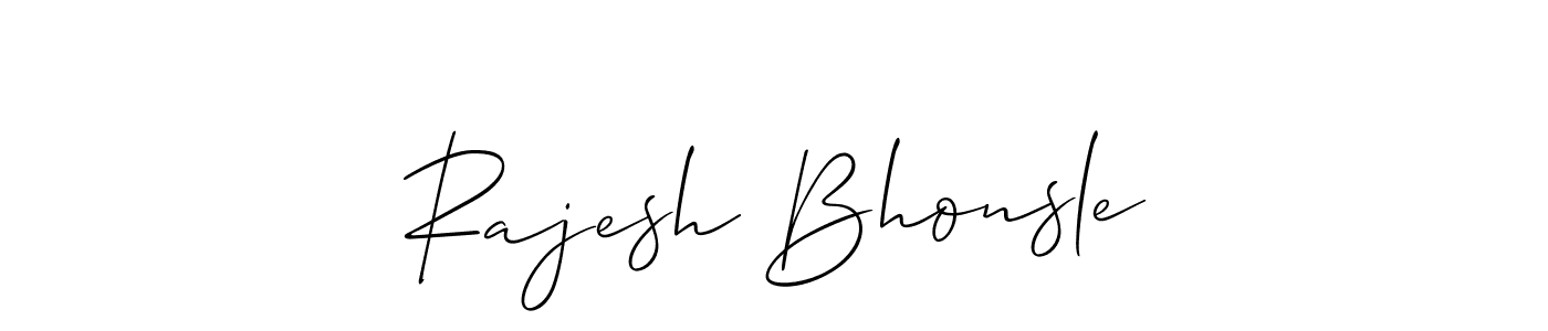 The best way (Allison_Script) to make a short signature is to pick only two or three words in your name. The name Rajesh Bhonsle include a total of six letters. For converting this name. Rajesh Bhonsle signature style 2 images and pictures png