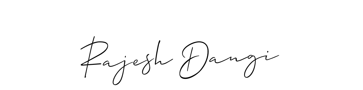 Check out images of Autograph of Rajesh Dangi name. Actor Rajesh Dangi Signature Style. Allison_Script is a professional sign style online. Rajesh Dangi signature style 2 images and pictures png