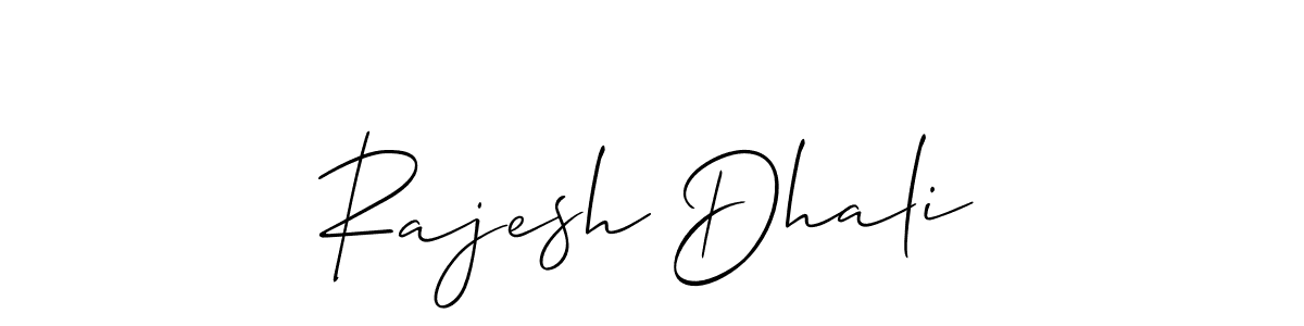 Best and Professional Signature Style for Rajesh Dhali. Allison_Script Best Signature Style Collection. Rajesh Dhali signature style 2 images and pictures png