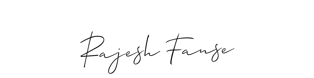 The best way (Allison_Script) to make a short signature is to pick only two or three words in your name. The name Rajesh Fanse include a total of six letters. For converting this name. Rajesh Fanse signature style 2 images and pictures png