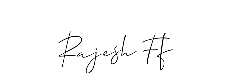 Similarly Allison_Script is the best handwritten signature design. Signature creator online .You can use it as an online autograph creator for name Rajesh Ff. Rajesh Ff signature style 2 images and pictures png