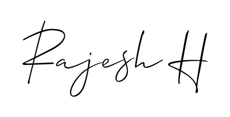 A dynamic signature style for Rajesh H using Allison_Script script. Designed to look authentic, handwritten, and professional. Rajesh H signature style 2 images and pictures png