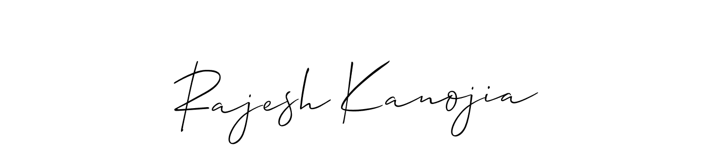 How to Draw Rajesh Kanojia signature style? Allison_Script is a latest design signature styles for name Rajesh Kanojia. Rajesh Kanojia signature style 2 images and pictures png