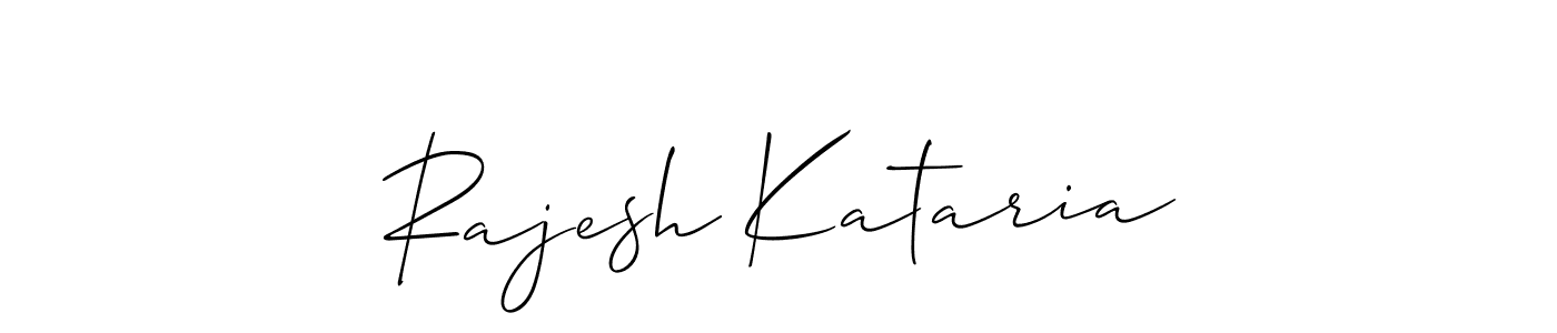 Best and Professional Signature Style for Rajesh Kataria. Allison_Script Best Signature Style Collection. Rajesh Kataria signature style 2 images and pictures png