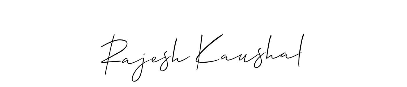 Also You can easily find your signature by using the search form. We will create Rajesh Kaushal name handwritten signature images for you free of cost using Allison_Script sign style. Rajesh Kaushal signature style 2 images and pictures png