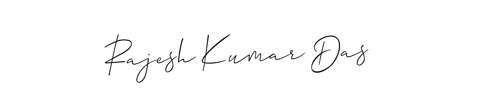 You should practise on your own different ways (Allison_Script) to write your name (Rajesh Kumar Das) in signature. don't let someone else do it for you. Rajesh Kumar Das signature style 2 images and pictures png