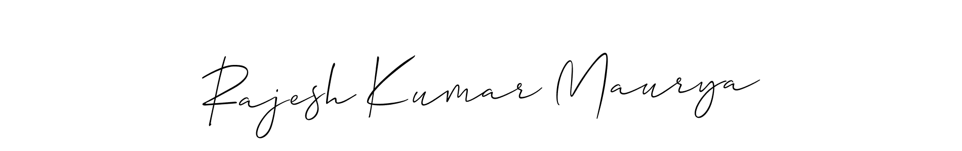 Rajesh Kumar Maurya stylish signature style. Best Handwritten Sign (Allison_Script) for my name. Handwritten Signature Collection Ideas for my name Rajesh Kumar Maurya. Rajesh Kumar Maurya signature style 2 images and pictures png
