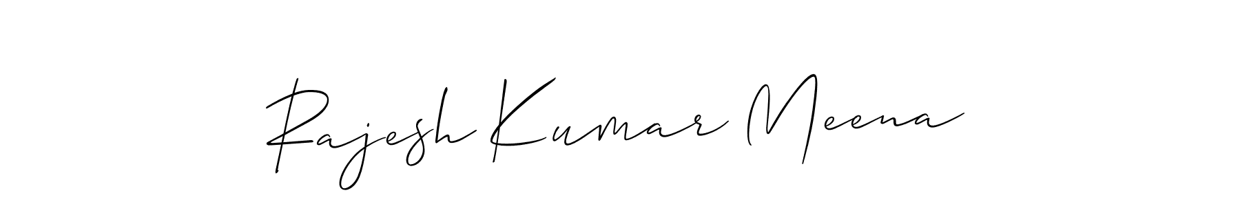 Rajesh Kumar Meena stylish signature style. Best Handwritten Sign (Allison_Script) for my name. Handwritten Signature Collection Ideas for my name Rajesh Kumar Meena. Rajesh Kumar Meena signature style 2 images and pictures png