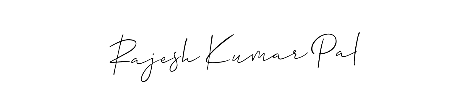 Rajesh Kumar Pal stylish signature style. Best Handwritten Sign (Allison_Script) for my name. Handwritten Signature Collection Ideas for my name Rajesh Kumar Pal. Rajesh Kumar Pal signature style 2 images and pictures png