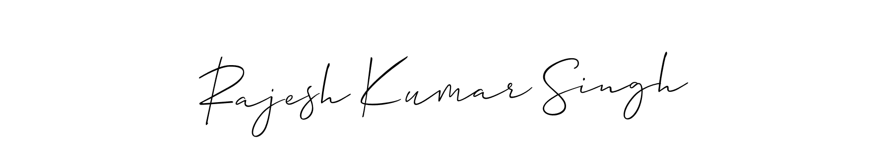 Make a beautiful signature design for name Rajesh Kumar Singh. Use this online signature maker to create a handwritten signature for free. Rajesh Kumar Singh signature style 2 images and pictures png