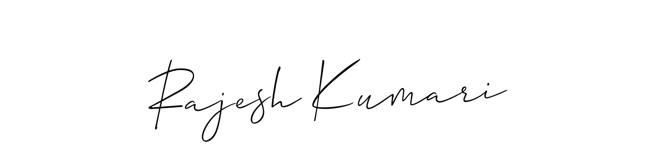 Make a beautiful signature design for name Rajesh Kumari. Use this online signature maker to create a handwritten signature for free. Rajesh Kumari signature style 2 images and pictures png