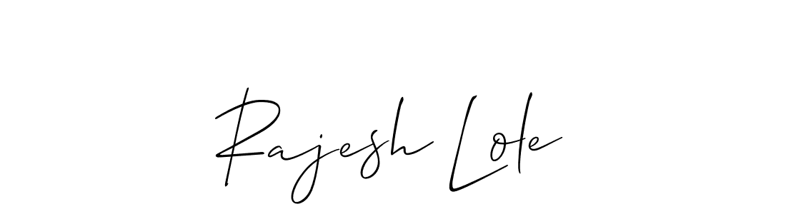 Check out images of Autograph of Rajesh Lole name. Actor Rajesh Lole Signature Style. Allison_Script is a professional sign style online. Rajesh Lole signature style 2 images and pictures png