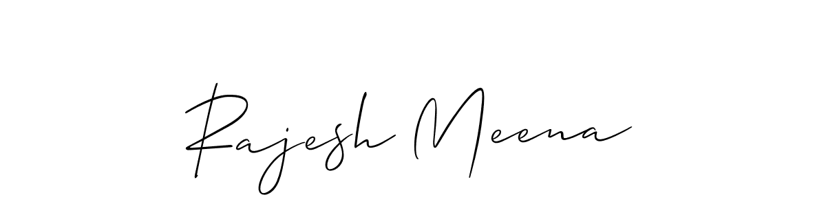 Best and Professional Signature Style for Rajesh Meena. Allison_Script Best Signature Style Collection. Rajesh Meena signature style 2 images and pictures png