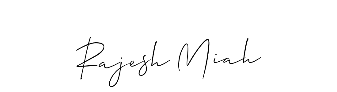 It looks lik you need a new signature style for name Rajesh Miah. Design unique handwritten (Allison_Script) signature with our free signature maker in just a few clicks. Rajesh Miah signature style 2 images and pictures png