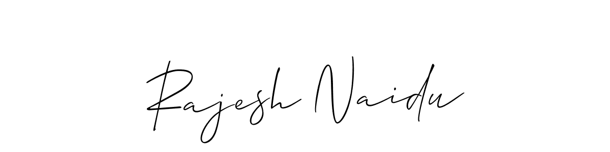 Rajesh Naidu stylish signature style. Best Handwritten Sign (Allison_Script) for my name. Handwritten Signature Collection Ideas for my name Rajesh Naidu. Rajesh Naidu signature style 2 images and pictures png