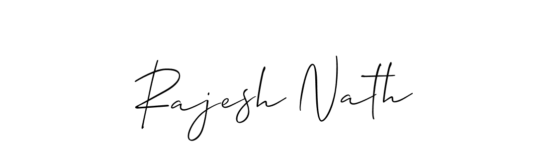 Also we have Rajesh Nath name is the best signature style. Create professional handwritten signature collection using Allison_Script autograph style. Rajesh Nath signature style 2 images and pictures png