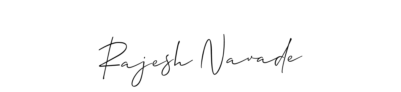 Best and Professional Signature Style for Rajesh Navade. Allison_Script Best Signature Style Collection. Rajesh Navade signature style 2 images and pictures png