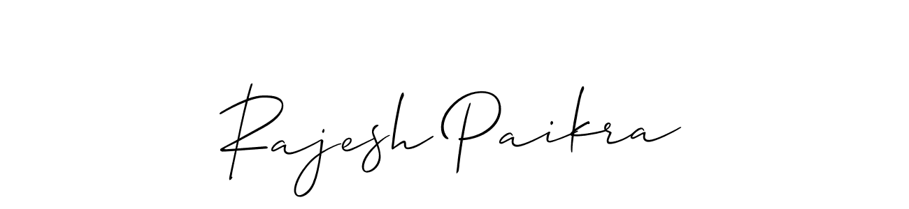 Make a beautiful signature design for name Rajesh Paikra. Use this online signature maker to create a handwritten signature for free. Rajesh Paikra signature style 2 images and pictures png