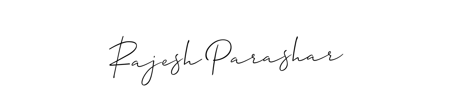 Also we have Rajesh Parashar name is the best signature style. Create professional handwritten signature collection using Allison_Script autograph style. Rajesh Parashar signature style 2 images and pictures png