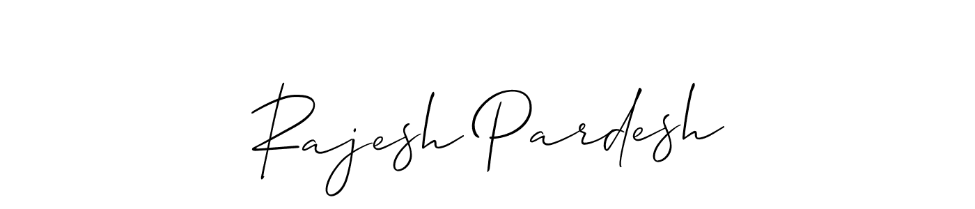 Once you've used our free online signature maker to create your best signature Allison_Script style, it's time to enjoy all of the benefits that Rajesh Pardesh name signing documents. Rajesh Pardesh signature style 2 images and pictures png