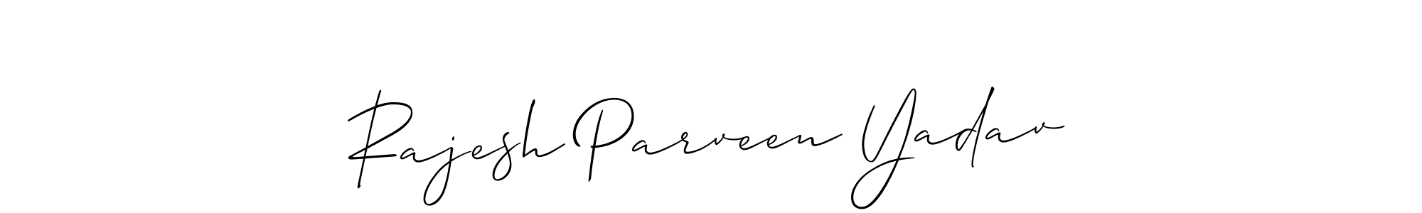 Make a beautiful signature design for name Rajesh Parveen Yadav. Use this online signature maker to create a handwritten signature for free. Rajesh Parveen Yadav signature style 2 images and pictures png