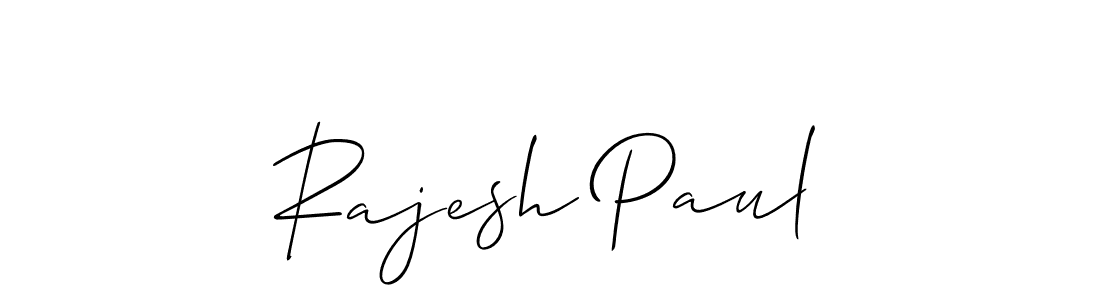 Best and Professional Signature Style for Rajesh Paul. Allison_Script Best Signature Style Collection. Rajesh Paul signature style 2 images and pictures png