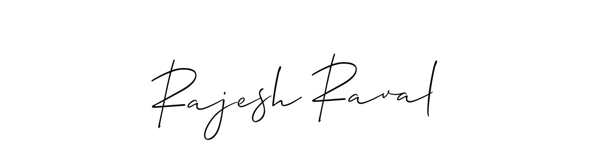 The best way (Allison_Script) to make a short signature is to pick only two or three words in your name. The name Rajesh Raval include a total of six letters. For converting this name. Rajesh Raval signature style 2 images and pictures png