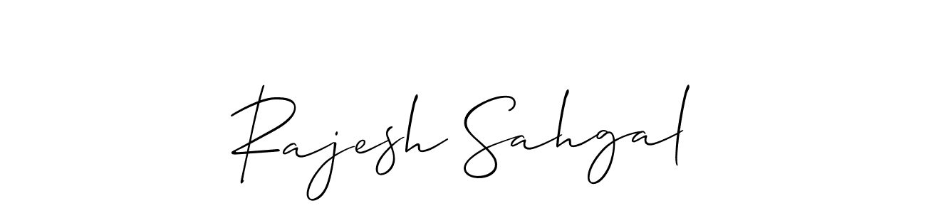 Best and Professional Signature Style for Rajesh Sahgal. Allison_Script Best Signature Style Collection. Rajesh Sahgal signature style 2 images and pictures png