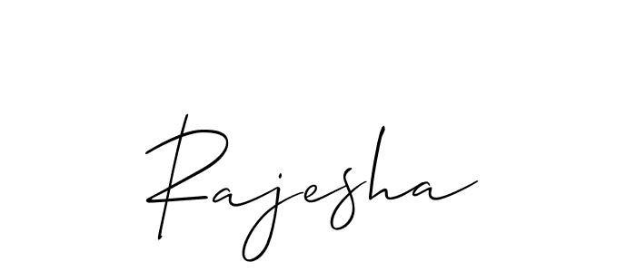 if you are searching for the best signature style for your name Rajesha. so please give up your signature search. here we have designed multiple signature styles  using Allison_Script. Rajesha signature style 2 images and pictures png