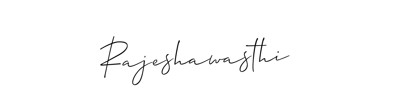 It looks lik you need a new signature style for name Rajeshawasthi. Design unique handwritten (Allison_Script) signature with our free signature maker in just a few clicks. Rajeshawasthi signature style 2 images and pictures png