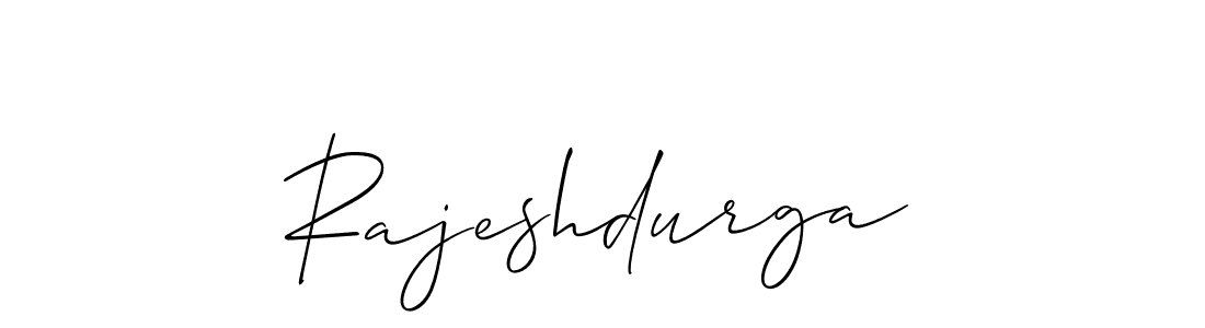 Make a beautiful signature design for name Rajeshdurga. With this signature (Allison_Script) style, you can create a handwritten signature for free. Rajeshdurga signature style 2 images and pictures png