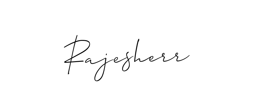 Rajesherr stylish signature style. Best Handwritten Sign (Allison_Script) for my name. Handwritten Signature Collection Ideas for my name Rajesherr. Rajesherr signature style 2 images and pictures png