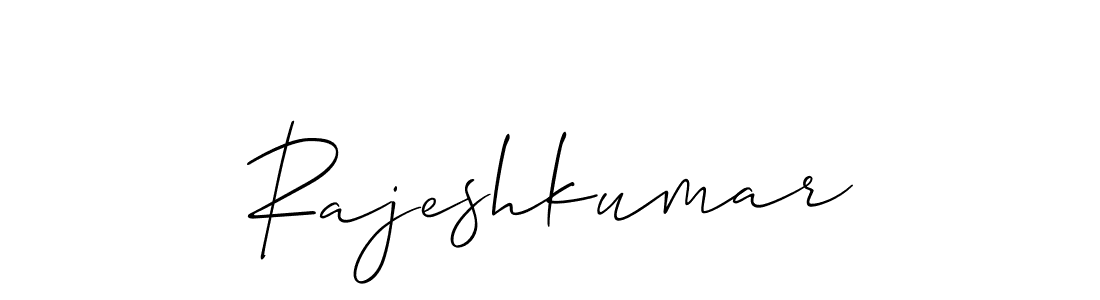 The best way (Allison_Script) to make a short signature is to pick only two or three words in your name. The name Rajeshkumar include a total of six letters. For converting this name. Rajeshkumar signature style 2 images and pictures png