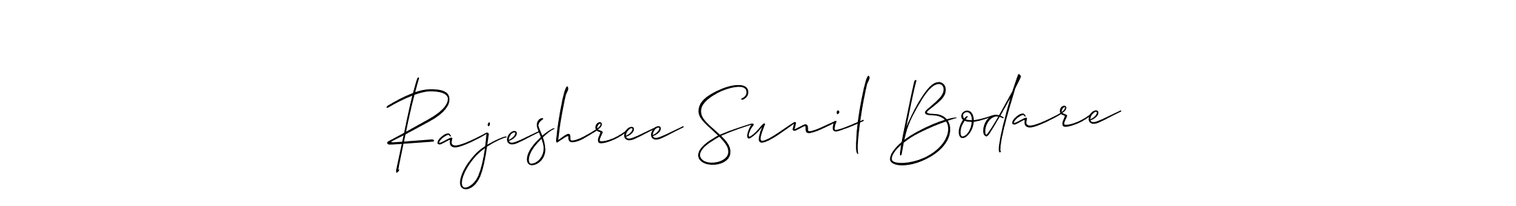 See photos of Rajeshree Sunil Bodare official signature by Spectra . Check more albums & portfolios. Read reviews & check more about Allison_Script font. Rajeshree Sunil Bodare signature style 2 images and pictures png