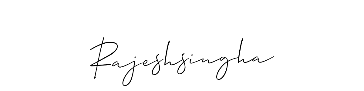 Rajeshsingha stylish signature style. Best Handwritten Sign (Allison_Script) for my name. Handwritten Signature Collection Ideas for my name Rajeshsingha. Rajeshsingha signature style 2 images and pictures png