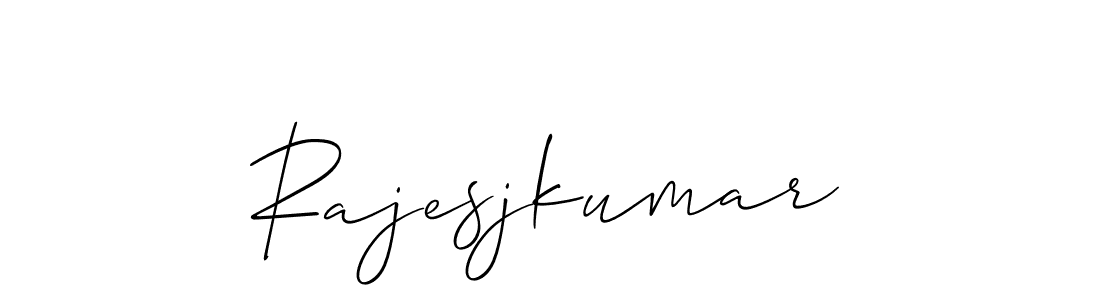 You can use this online signature creator to create a handwritten signature for the name Rajesjkumar. This is the best online autograph maker. Rajesjkumar signature style 2 images and pictures png