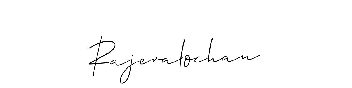How to Draw Rajevalochan signature style? Allison_Script is a latest design signature styles for name Rajevalochan. Rajevalochan signature style 2 images and pictures png