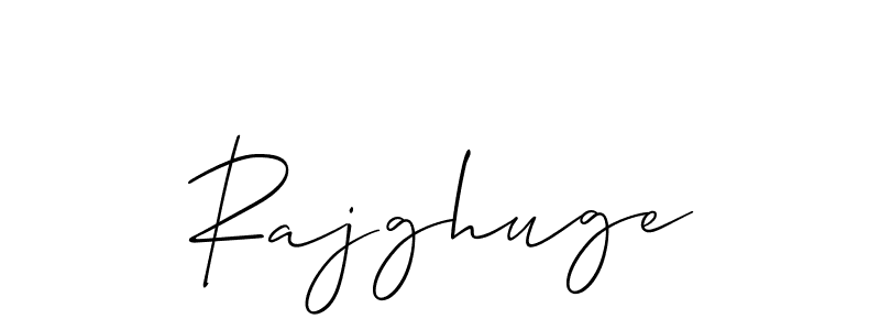How to Draw Rajghuge signature style? Allison_Script is a latest design signature styles for name Rajghuge. Rajghuge signature style 2 images and pictures png