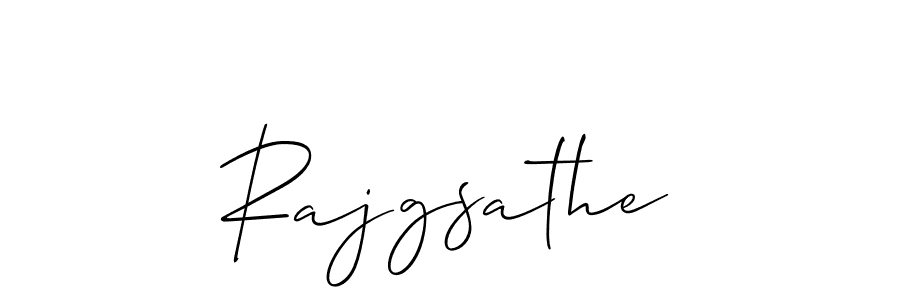 Rajgsathe stylish signature style. Best Handwritten Sign (Allison_Script) for my name. Handwritten Signature Collection Ideas for my name Rajgsathe. Rajgsathe signature style 2 images and pictures png